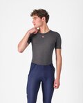 CASTELLI Camiseta de manga corta - MEDIO BASE LAYER - gris