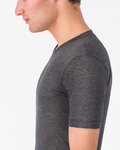 CASTELLI Camiseta de manga corta - MEDIO BASE LAYER - gris
