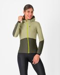 CASTELLI chaqueta aislante - UNLIMITED W - verde