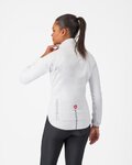 CASTELLI chaqueta impermeable - EMERGENCY 3 W RAIN - blanco