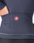 CASTELLI maillot de invierno de manga larga - SFIDA 3 - azul