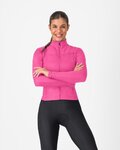 CASTELLI maillot de invierno de manga larga - SFIDA 3 - rosa