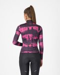 CASTELLI maillot de invierno de manga larga - BLUR THERMAL - negro/púrpura