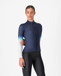 CASTELLI maillot de invierno de manga larga - CORSO THERMAL - azul