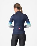 CASTELLI maillot de invierno de manga larga - CORSO THERMAL - azul