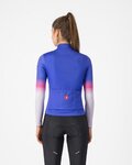 CASTELLI maillot de invierno de manga larga - CORSO THERMAL - púrpura