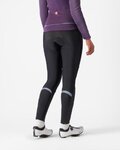 CASTELLI pantalones largos con tirantes - POLARE 2 W - negro