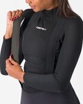 CASTELLI pantalones largos con tirantes - POLARE 2 W - negro