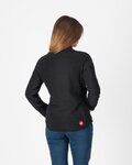 CASTELLI sudadera - CLASSICO W FLEECE - negro
