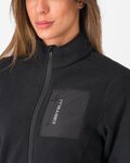 CASTELLI sudadera - CLASSICO W FLEECE - negro