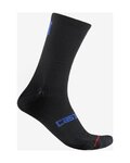 CASTELLI calcetines clásicos - COMO 15 W - negro