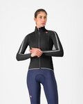 CASTELLI chaqueta impermeable - ULTRA W RAIN CAPE - negro