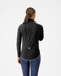 CASTELLI chaqueta impermeable - ULTRA W RAIN CAPE - negro