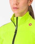 CASTELLI chaqueta impermeable - ULTRA W RAIN CAPE - verde