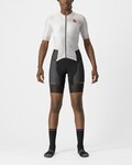 CASTELLI monos - FREE SANREMO 2 W - blanco/negro