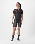 CASTELLI monos - FREE SANREMO 2 W - negro/rosa