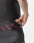 CASTELLI monos - FREE SANREMO 2 W - negro/rosa
