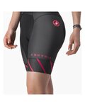 CASTELLI monos - FREE SANREMO 2 W - negro/rosa