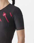 CASTELLI monos - FREE SANREMO 2 W - negro/rosa