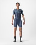 CASTELLI monos - FREE SANREMO 2 W - azul/turquesa