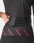 CASTELLI jersey de manga corta - FREE SPEED 2W RACE - negro/rosa