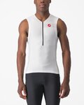 CASTELLI maillot sin mangas - FREE TRI 2 - blanco/negro