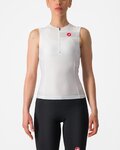 CASTELLI maillot sin mangas - FREE W TRI - blanco/negro