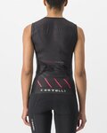 CASTELLI maillot sin mangas - FREE W TRI - negro/rosa