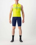 CASTELLI pantalones cortos sin tirantes - PREMIO - azul