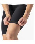CASTELLI pantalones cortos - PREMIO TRI W SPEED - negro
