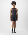 CASTELLI pantalones cortos - RIDE - RUN W - negro