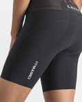 CASTELLI pantalones cortos - RIDE - RUN W - negro