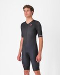 CASTELLI monos - CORE TRI SUIT SHORT SLEEVE - negro