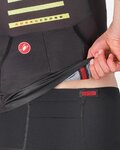 CASTELLI jersey de manga corta - FREE SPEED 3 RACE TOP - negro
