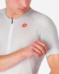 CASTELLI jersey de manga corta - FREE SPEED 3 RACE TOP - blanco