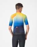 CASTELLI jersey de manga corta - FREE SPEED 3 RACE TOP - azul/amarillo