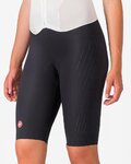 CASTELLI monos - FREE SANREMO 3 W SUIT SHORT SLEEVE - blanco/plateado/negro