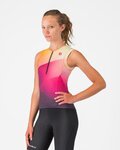 CASTELLI maillot sin mangas - FREE SPEED 3 W TOP - multicolor