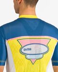 CASTELLI jersey de manga corta - #GIRO107 OROPA - amarillo/azul