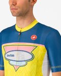 CASTELLI jersey de manga corta - #GIRO107 OROPA - amarillo/azul