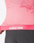 CASTELLI jersey de manga corta - GIRO 108 RACE 8S - rosa