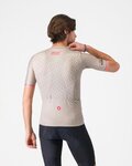 CASTELLI jersey de manga corta - GIRO COLLE DELLE FINESTRE - beige