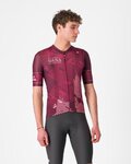 CASTELLI jersey de manga corta - GIRO SIENA - granate
