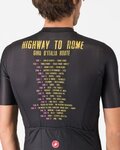 CASTELLI jersey de manga corta - GIRO HIGHWAY TO ROME - negro