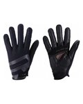 BBB guantes de dedos cortos - AIRZONE - negro