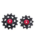 BBB poleas para la palanca de cambios - ROLLERBOYS CERAMIC 12T, 14T - rojo/negro