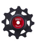 BBB poleas para la palanca de cambios - ROLLERBOYS CERAMIC 12T, 14T - rojo/negro