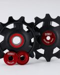 BBB poleas para la palanca de cambios - ROLLERBOY CERAMIC 12T SR - rojo/negro