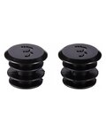 BBB tapas de manillar - ENDCAPS - negro