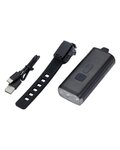 BBB luz delantera - STRIKE DUO 1600 INDICATOR - negro